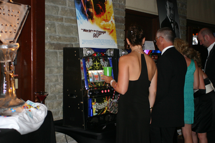 Slot Machines at a Fun Money Casino Party